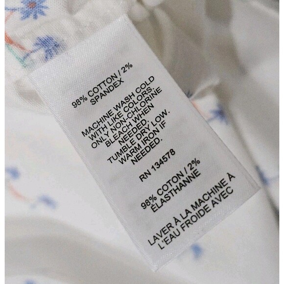 Vineyard Vines Shirt Mens 2XB Short Sleeve Button Front Casual Palm Print Preppy - Picture 12 of 12